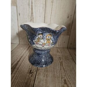Snowfolks Will‎ Melt Your Heart Winter Christmas Snowman Decorative Small Bowl